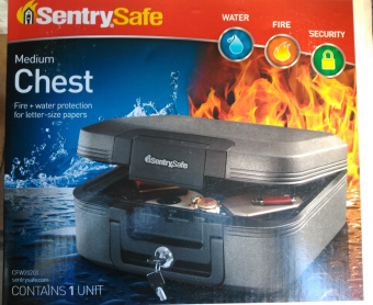Огне-водостойкий кейс SentrySafe CHW 20101